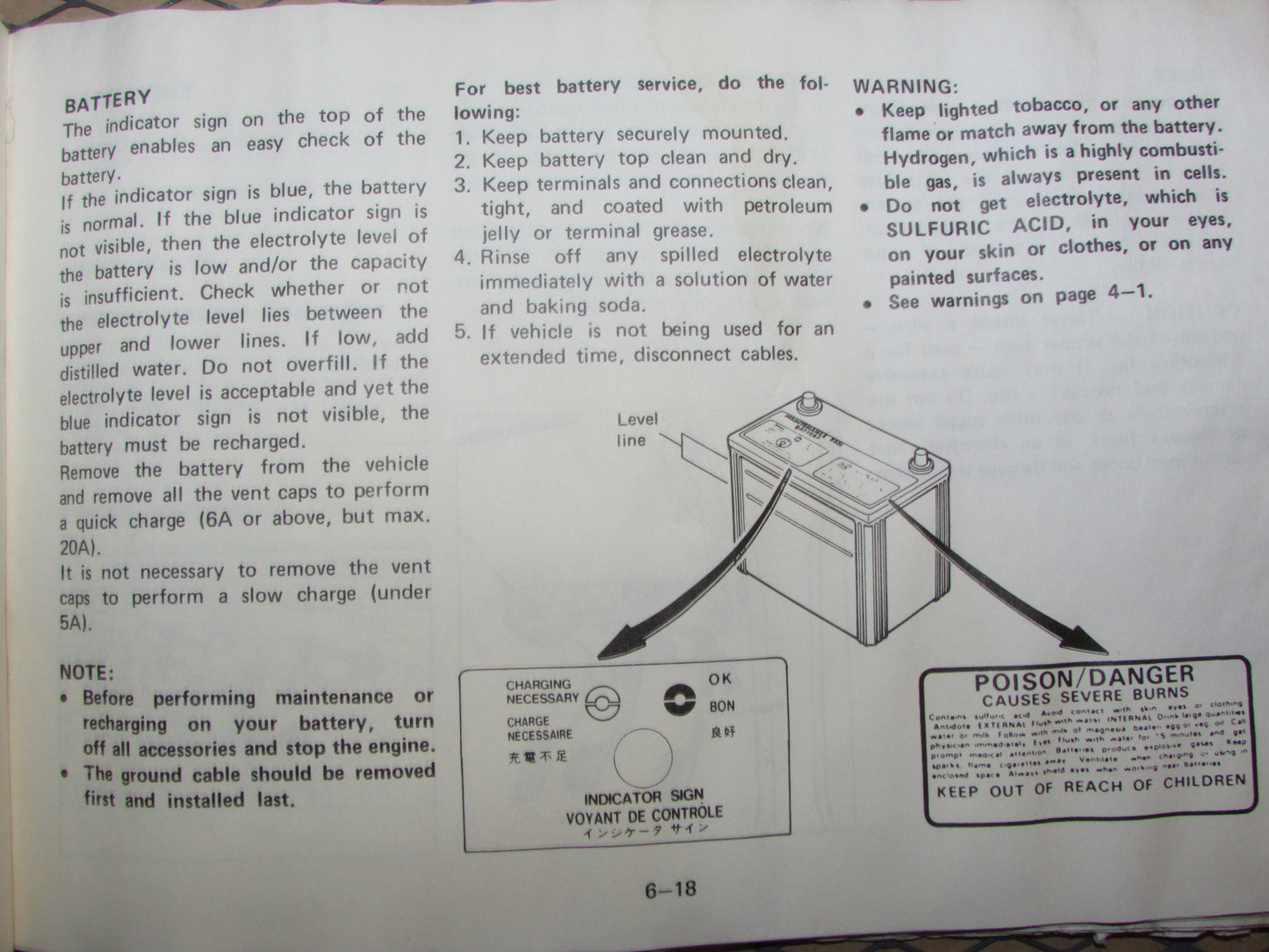 Mazda RX7 (1984) Owners Manual
