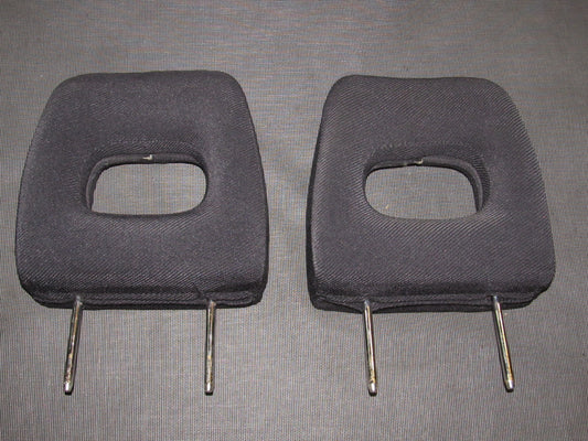 88 89 Honda CRX OEM Si Seat Head Rest - Set