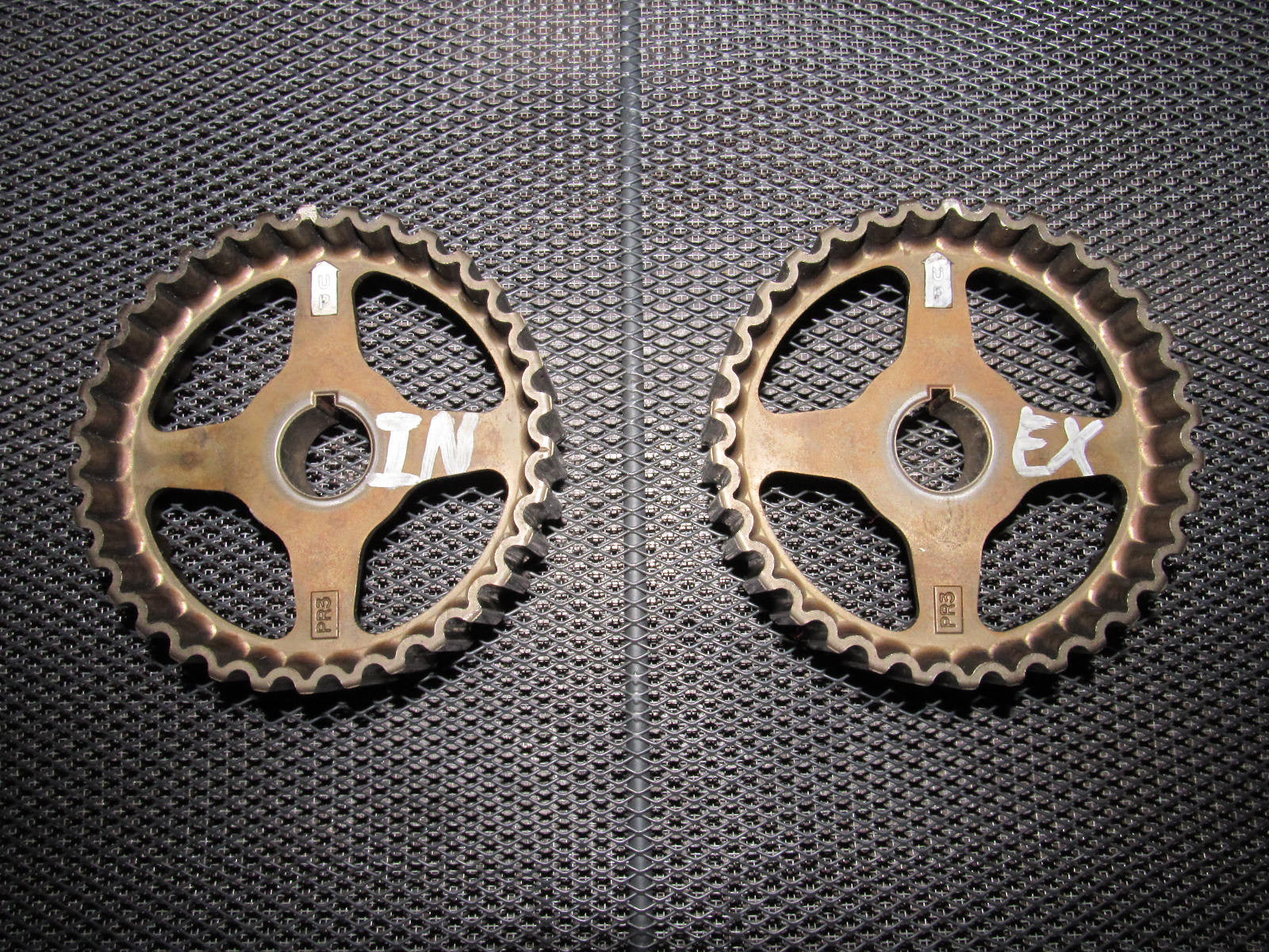 96 97 98 99 00 01 Acura Integra OEM B18B1 Engine Cam Gear Sprocket Set