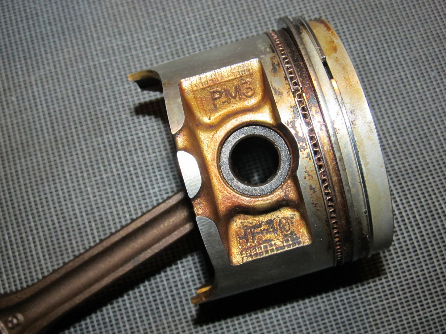 92 93 94 95 Honda Civic OEM D15B7 Engine Piston & Rod Assembly - Set