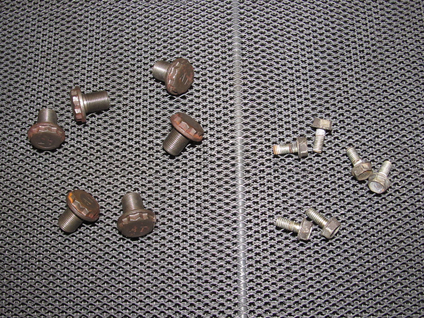 92 93 94 95 Honda Civic OEM D15B7 Transmission Flex Plate Bolt Set