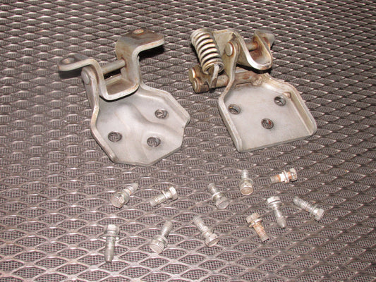 84 85 Mazda RX7 OEM Door Hinges - Right Set