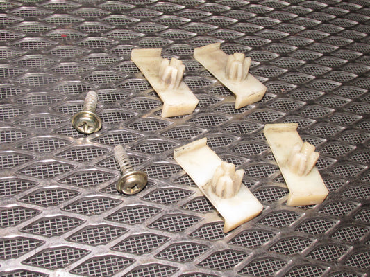 84 85 Mazda RX7 OEM Window Mounting Tab Clip - Set