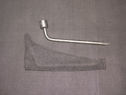 90 91 92 93 Mazda Miata OEM Wheel Lug Crank Tool & Pouch
