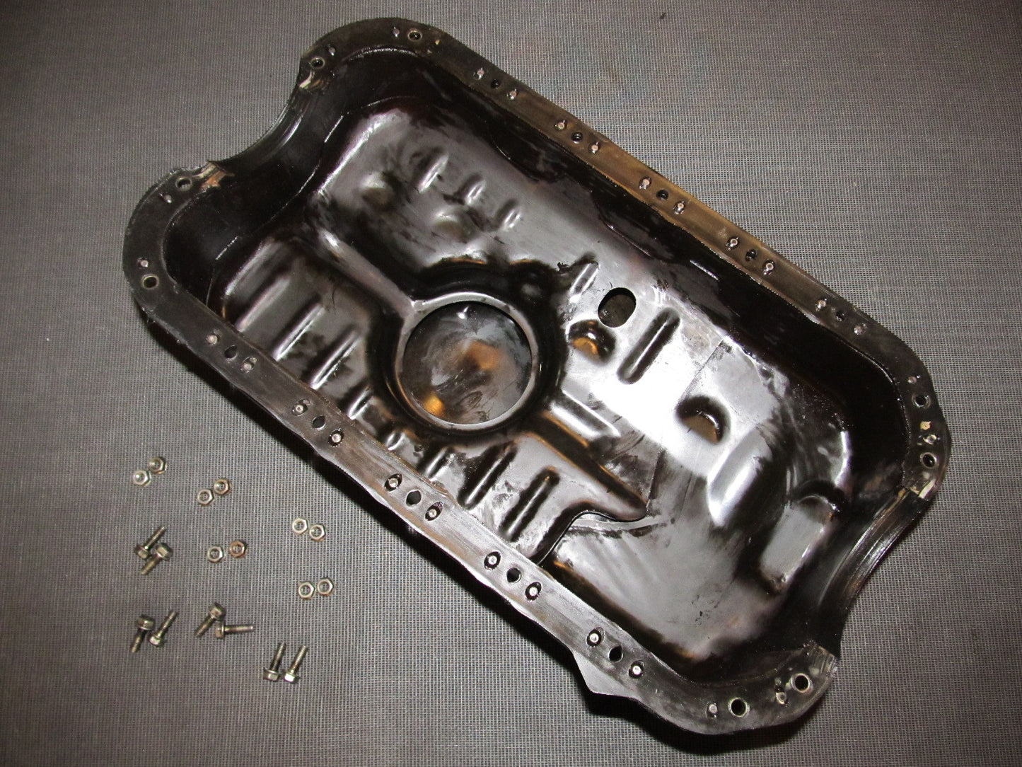 92 93 94 95 Honda Civic OEM D15B7 Engine Oil Pan