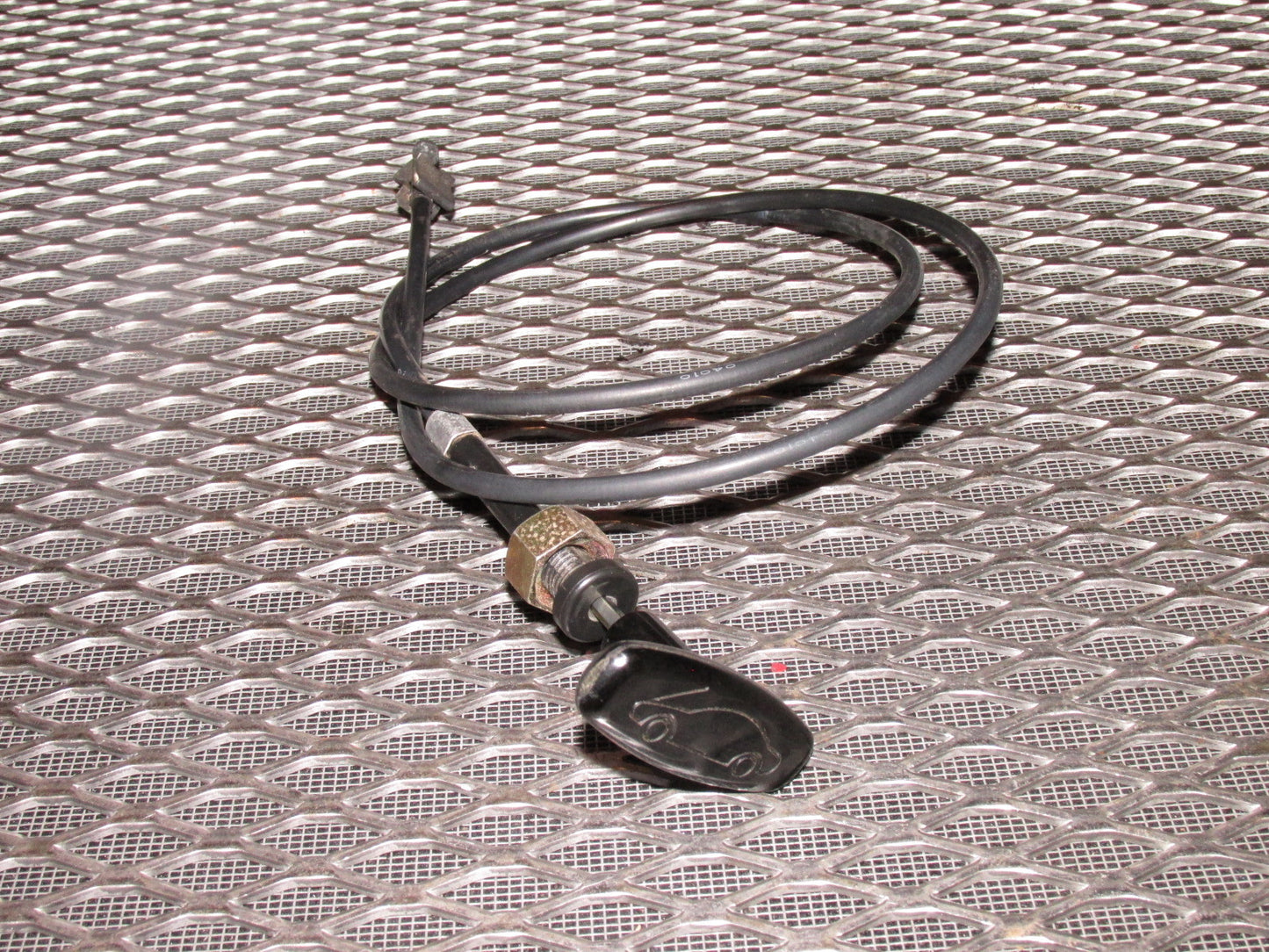 84 85 Mazda RX7 OEM Hood Release Switch & Cable