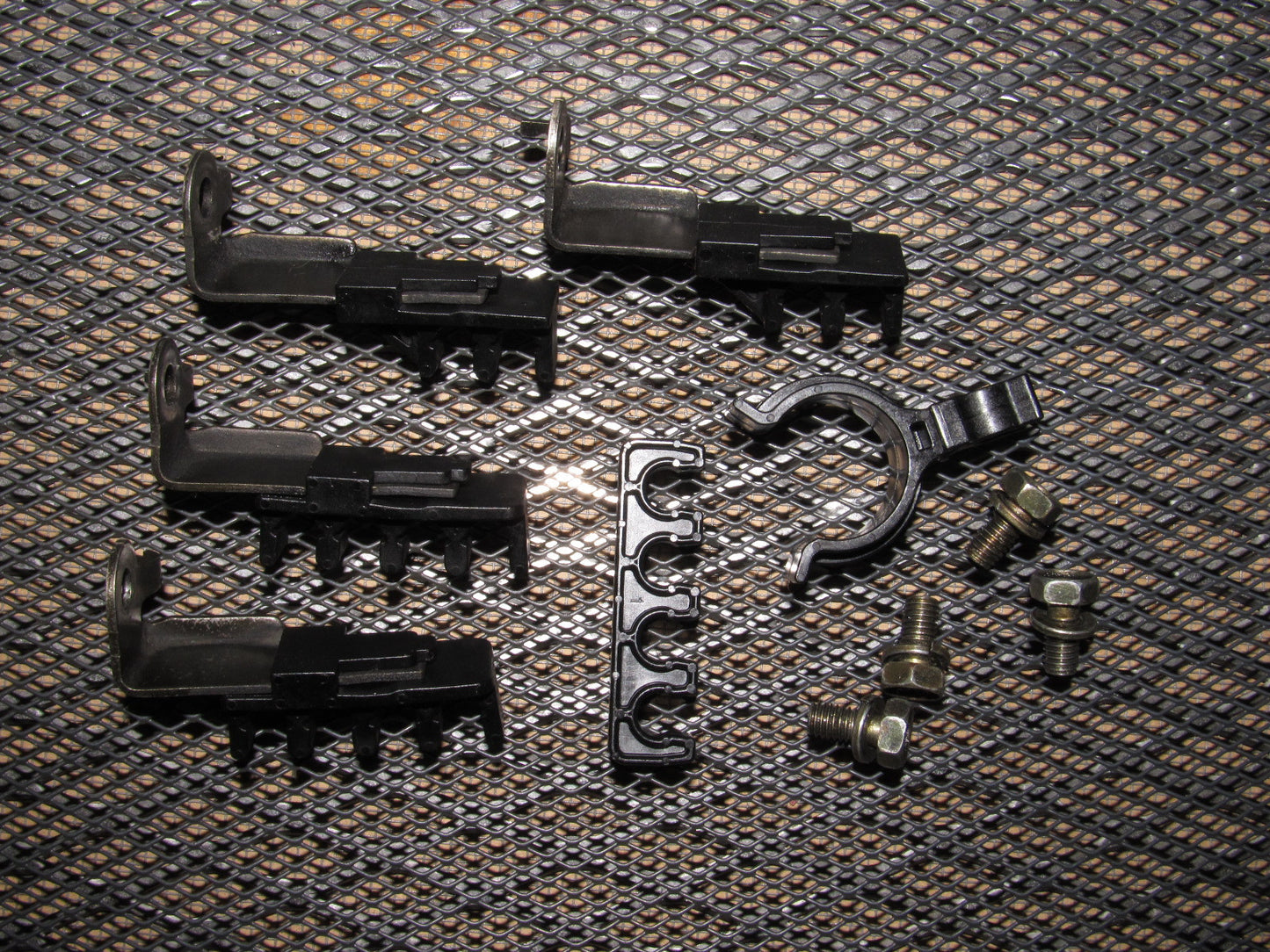 91 92 93 94 Nissan 240SX OEM Ignition Wires Holder Clip - Set