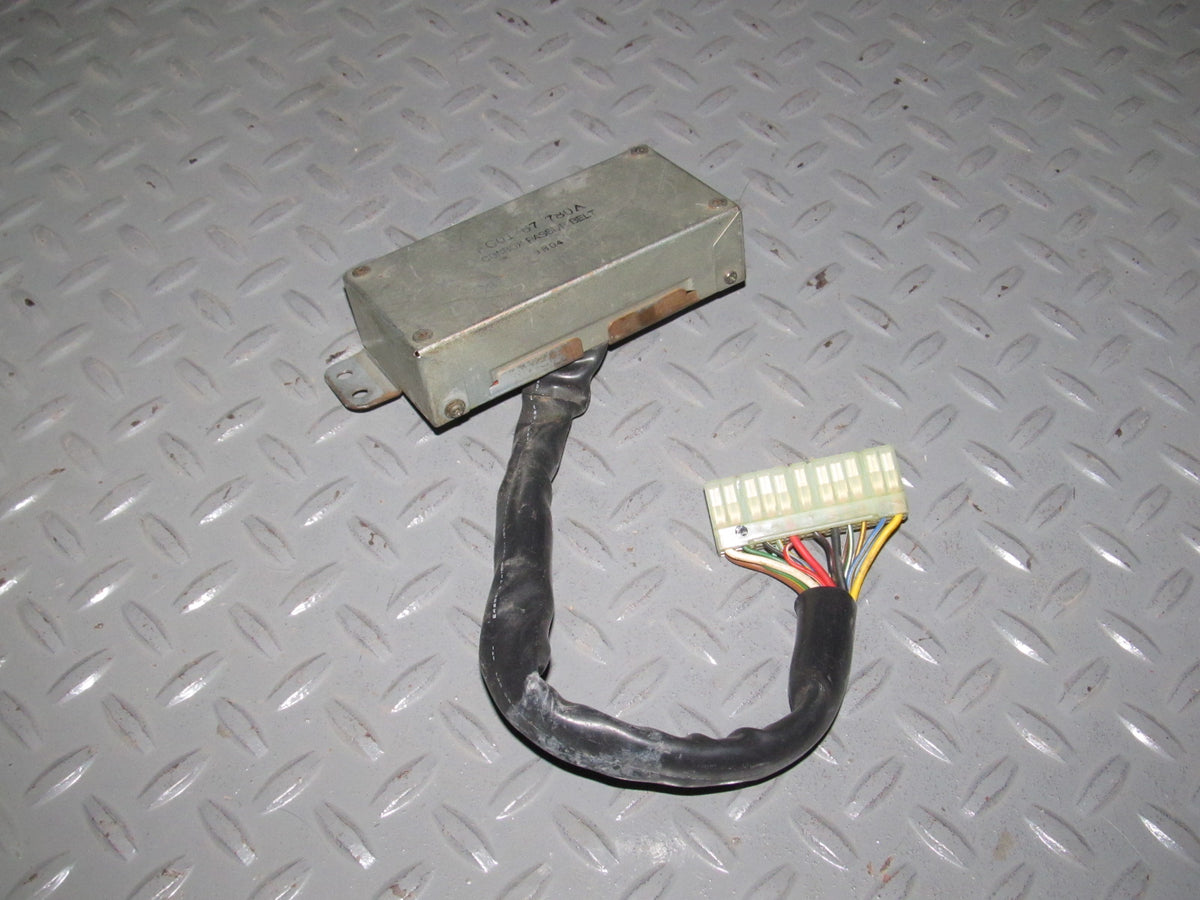 89 90 91 92 Mazda RX7 OEM Seat Belt Conbox Passive Belt Module FC01 67 ...