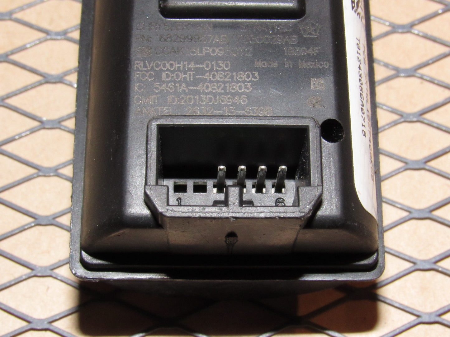 15-23 Dodge Challenger OEM Ignition Engine Start Stop Push Button Switch