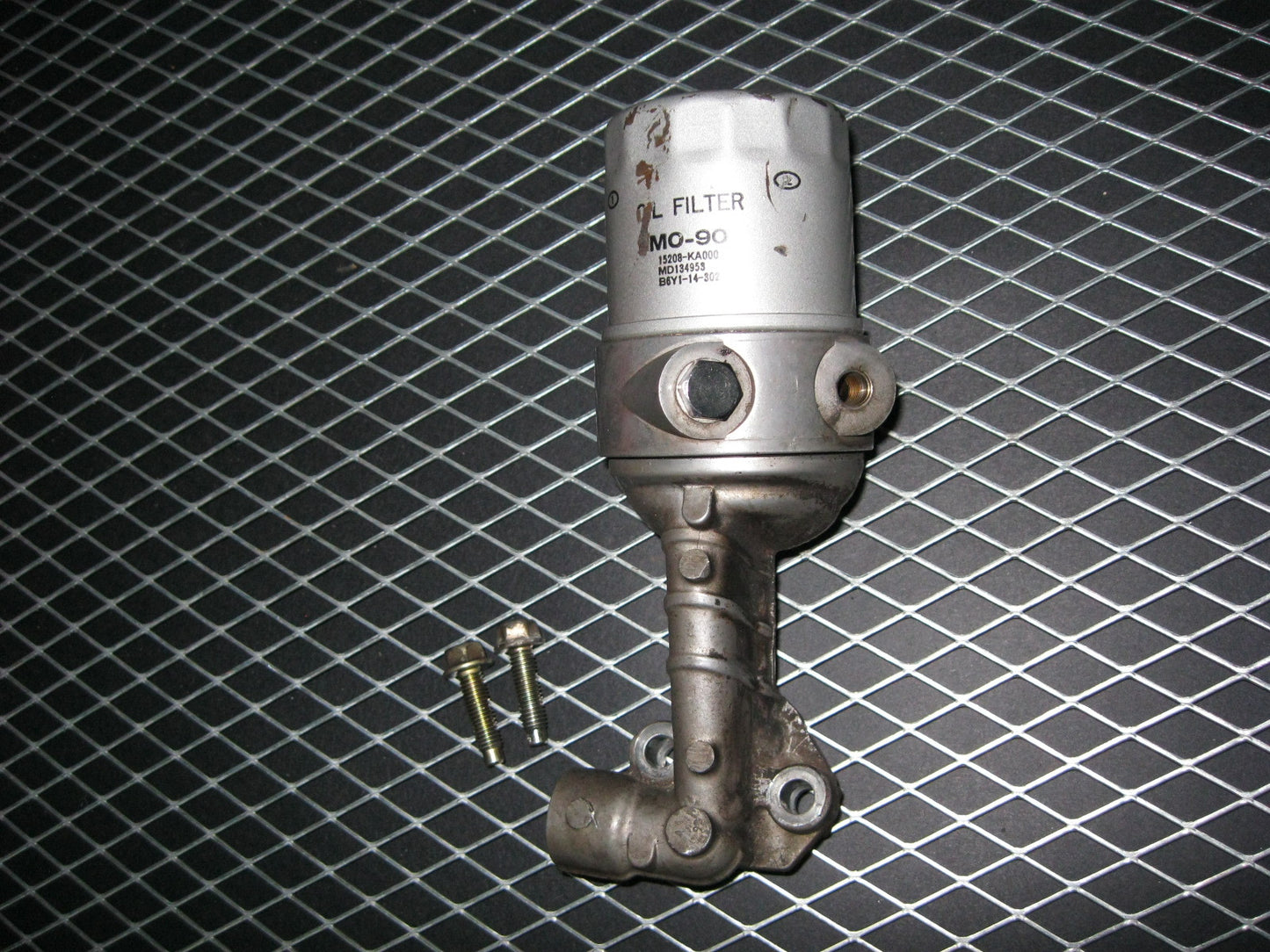 04 05 06 07 08 Mazda RX8 JDM 13B Greddy Oil Cooler Block Filter Adapter