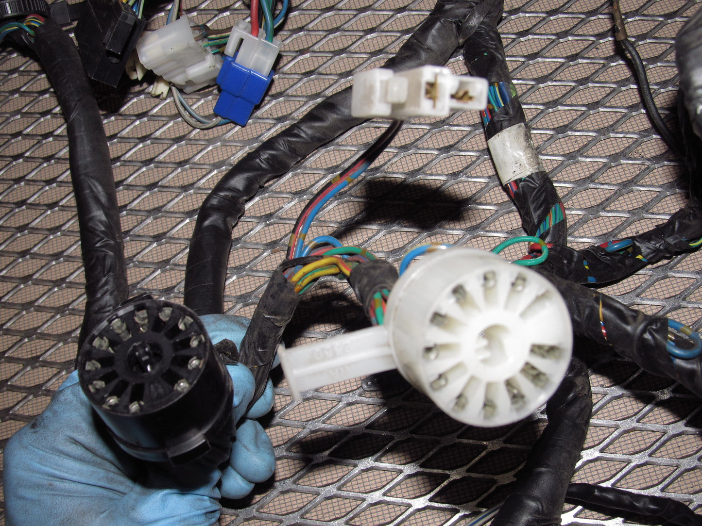 1983 Mazda RX7 OEM Headlight & Dash Wiring Harness