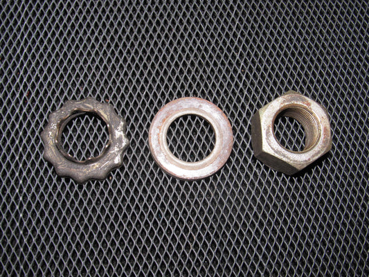 90-96 Nissan 300zx OEM Drive Axle Nut & Washer - Rear