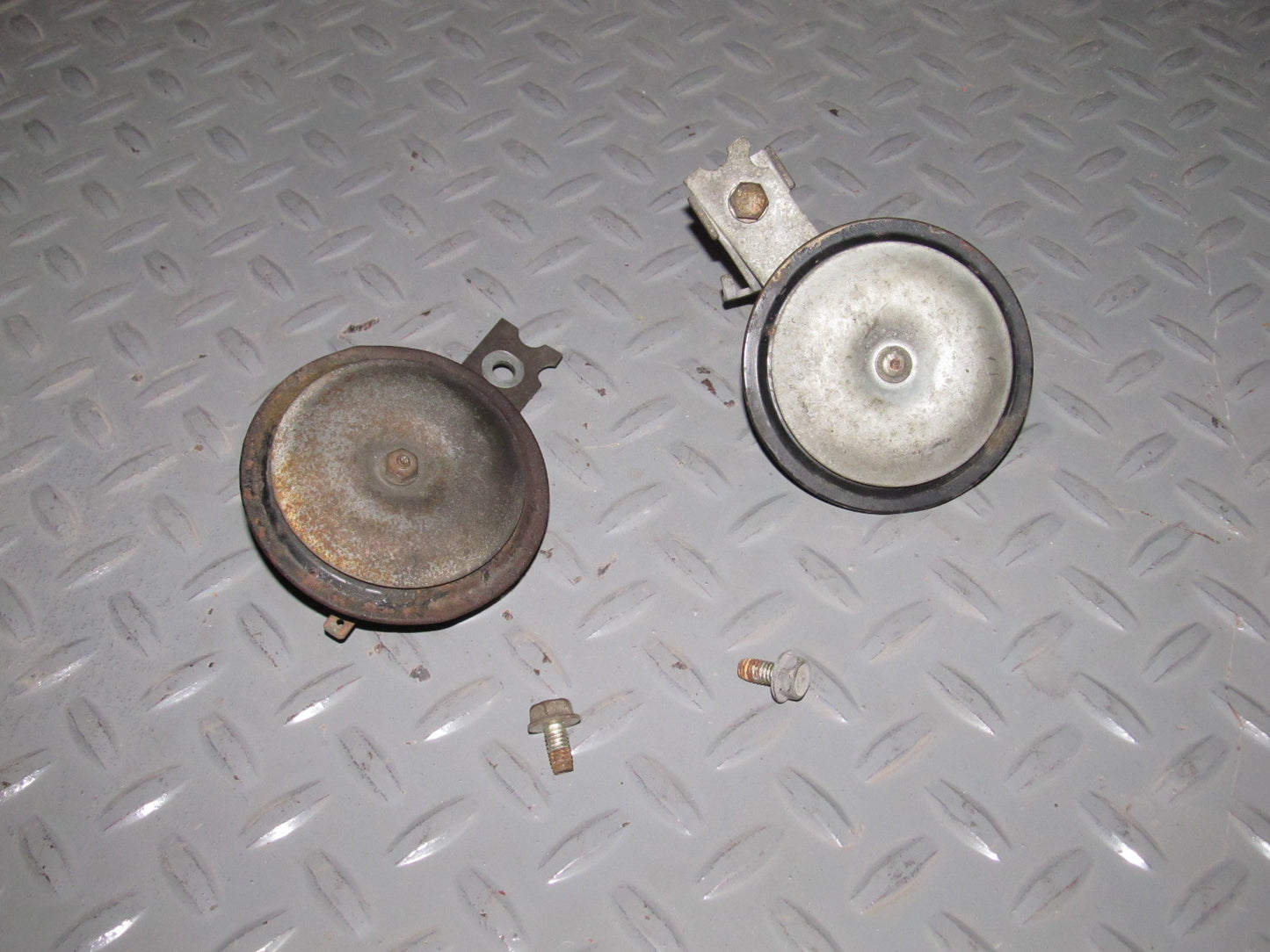 89 90 91 92 Mazda RX7 OEM Exterior Horn Set