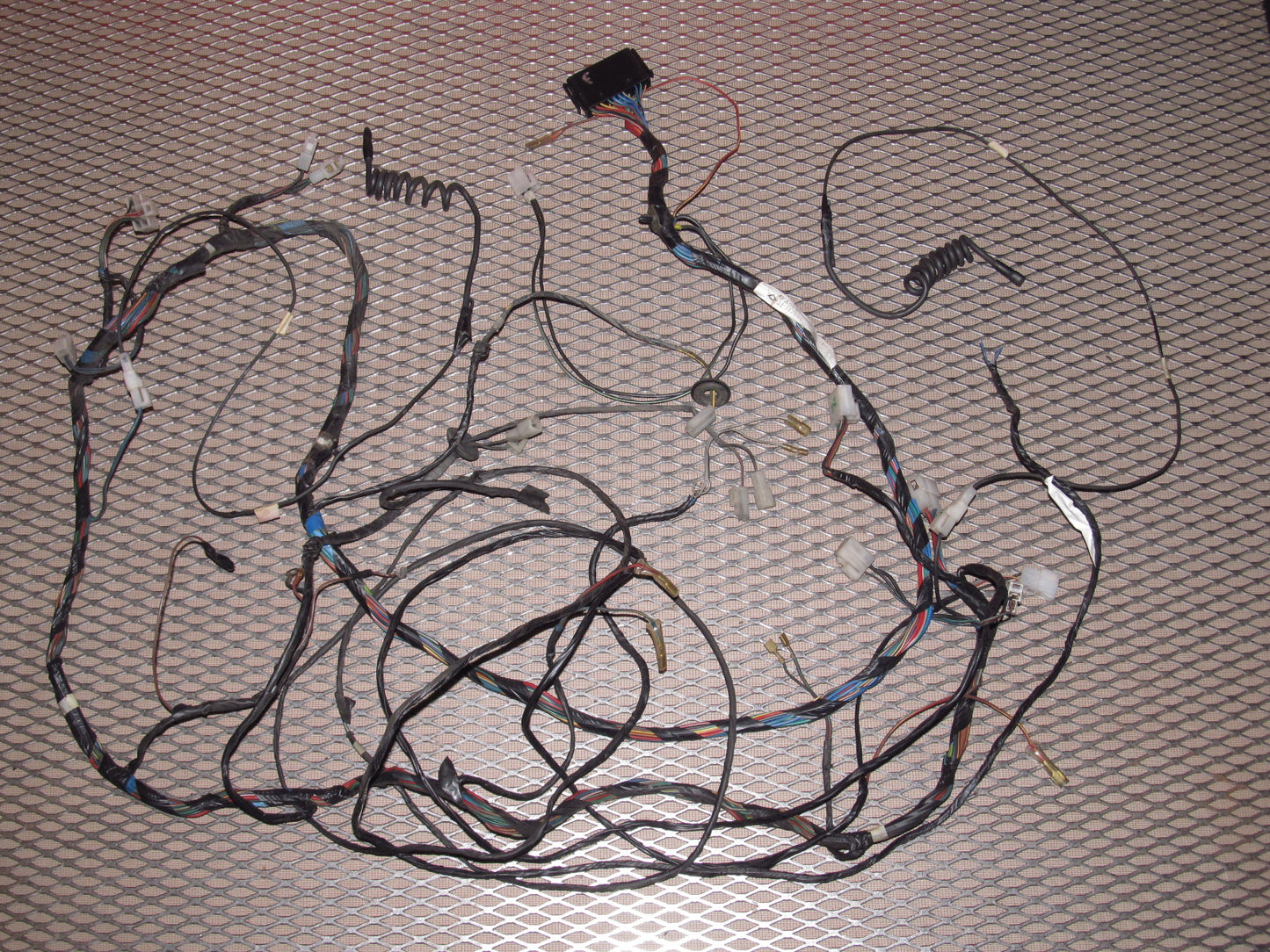 81-83 Mazda RX7 OEM Tail Light & Rear Side Marker Wiring Harness