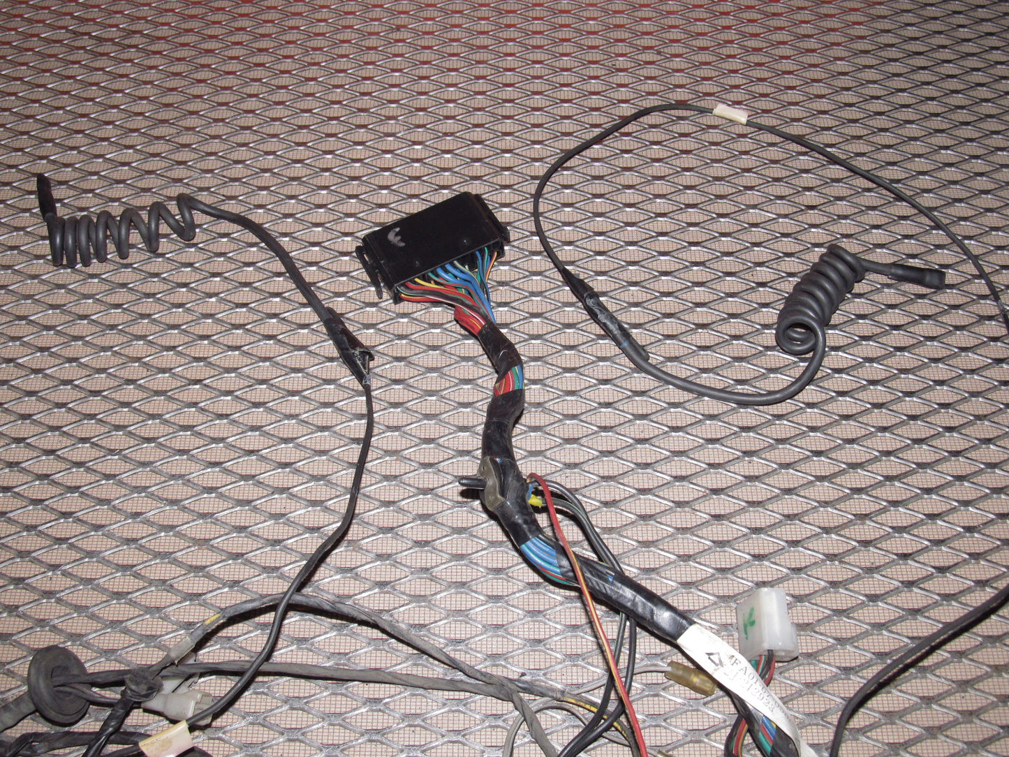 81-83 Mazda RX7 OEM Tail Light & Rear Side Marker Wiring Harness