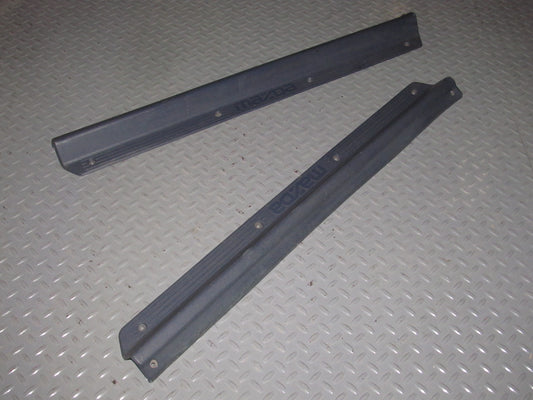 89 90 91 92 Mazda RX7 OEM Door Sills Cover Panel Set