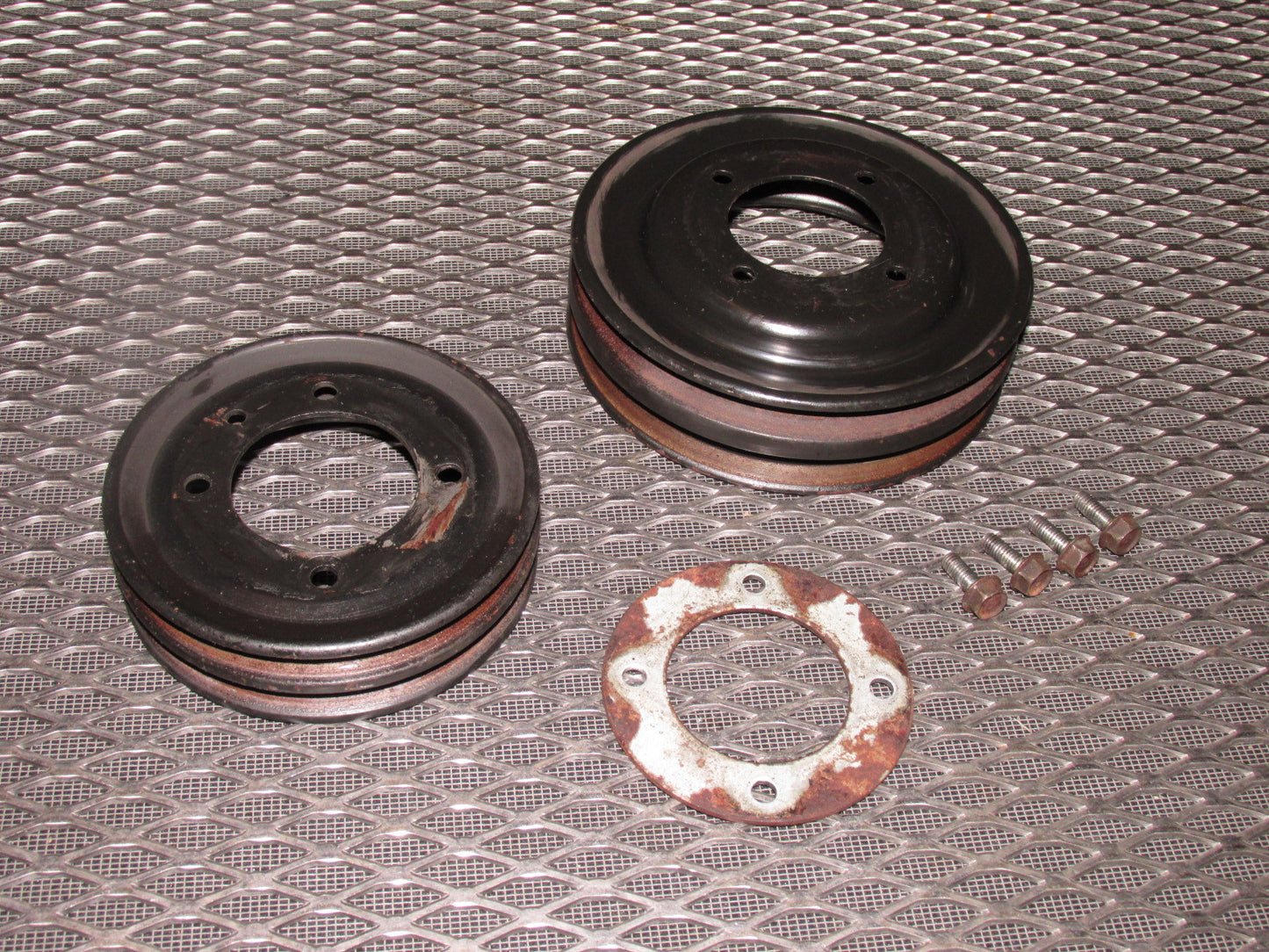 84 85 Mazda RX7 OEM Engine Eccentric Shaft Pulley
