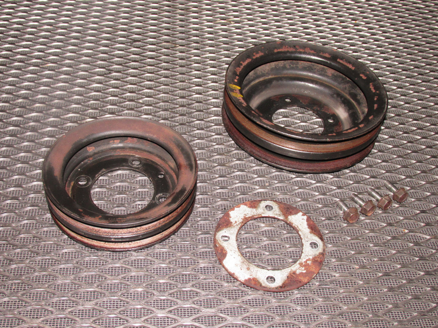 84 85 Mazda RX7 OEM 12A Engine Eccentric Shaft Pulley