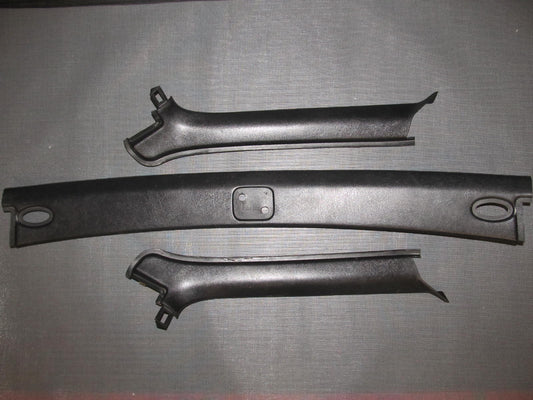 90-93 Miata OEM Dash Pillars & Front Headliner Panel Cover - 3 pieces