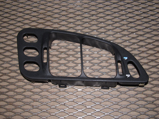97 98 99 Mitsubishi Eclipse OEM Cluster Hazard & Vent Switch Dash Bezel Trim
