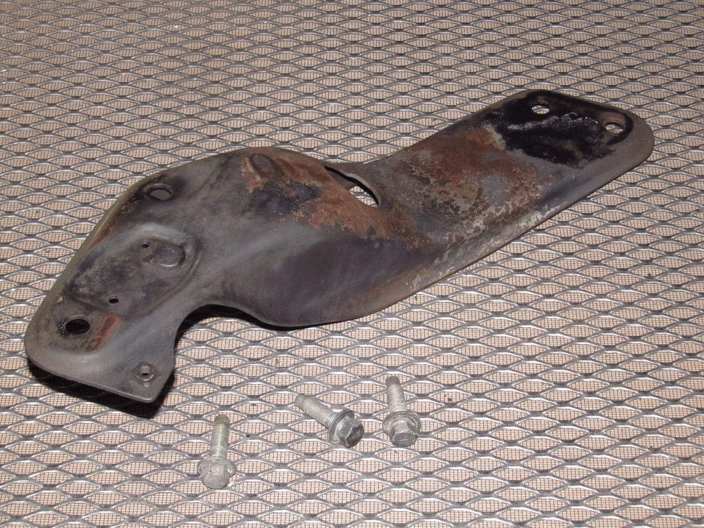 79 80 Datsun 280zx OEM Strut Tension Rod Mounting Bracket - Left