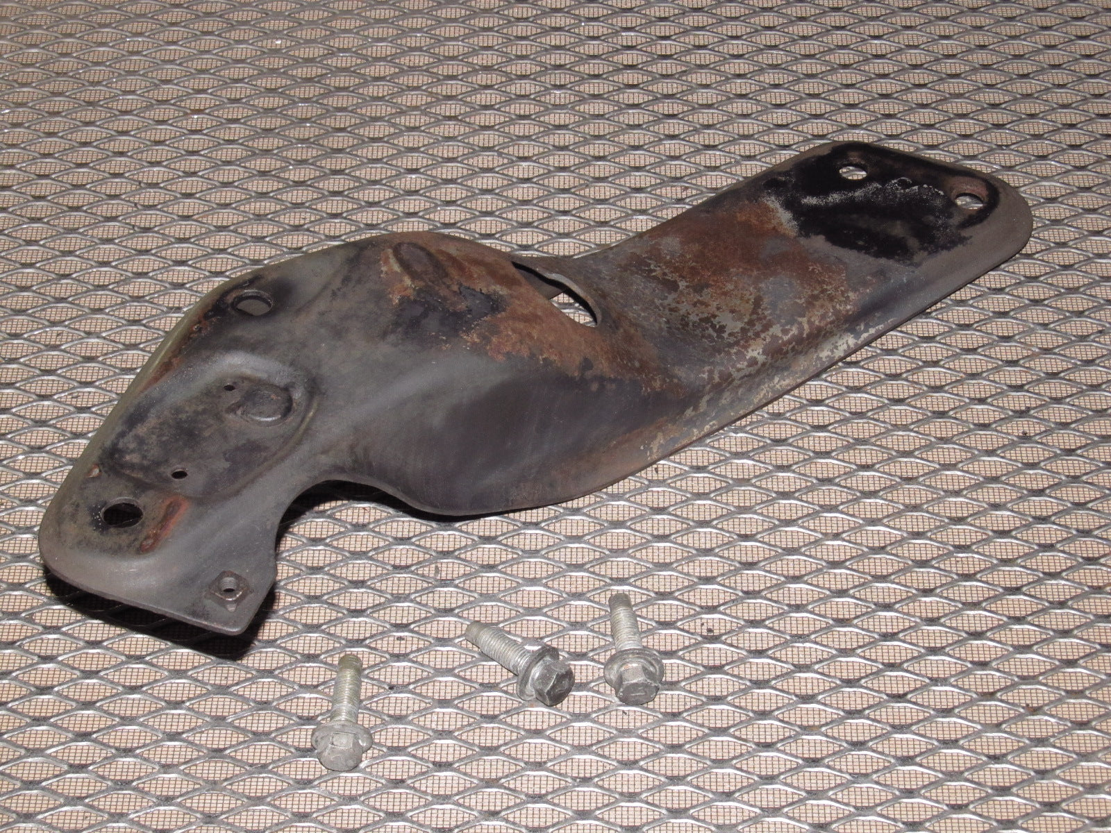 79 80 Datsun 280zx OEM Strut Tension Rod Mounting Bracket - Left