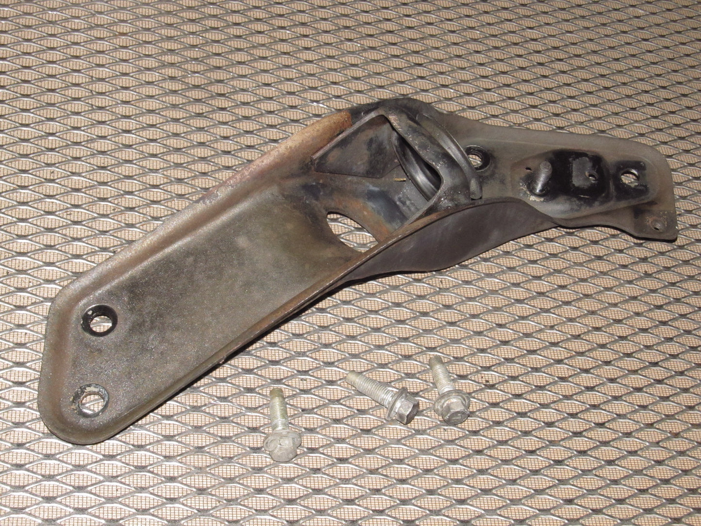 79 80 Datsun 280zx OEM Strut Tension Rod Mounting Bracket - Left