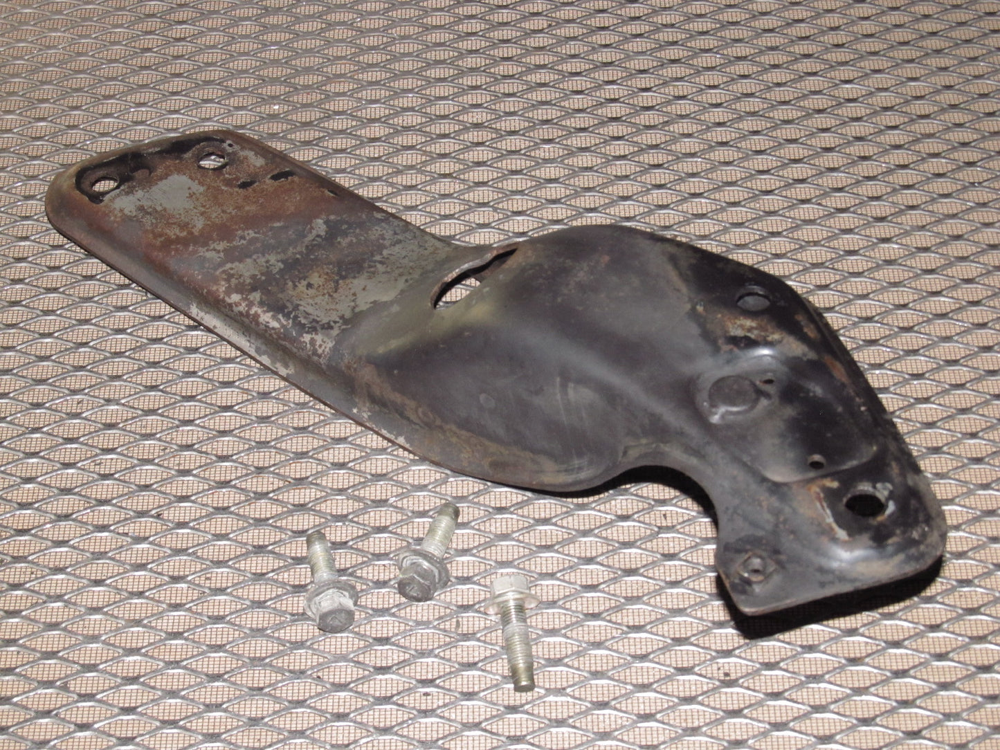 79 80 Datsun 280zx OEM Strut Tension Rod Mounting Bracket - Right