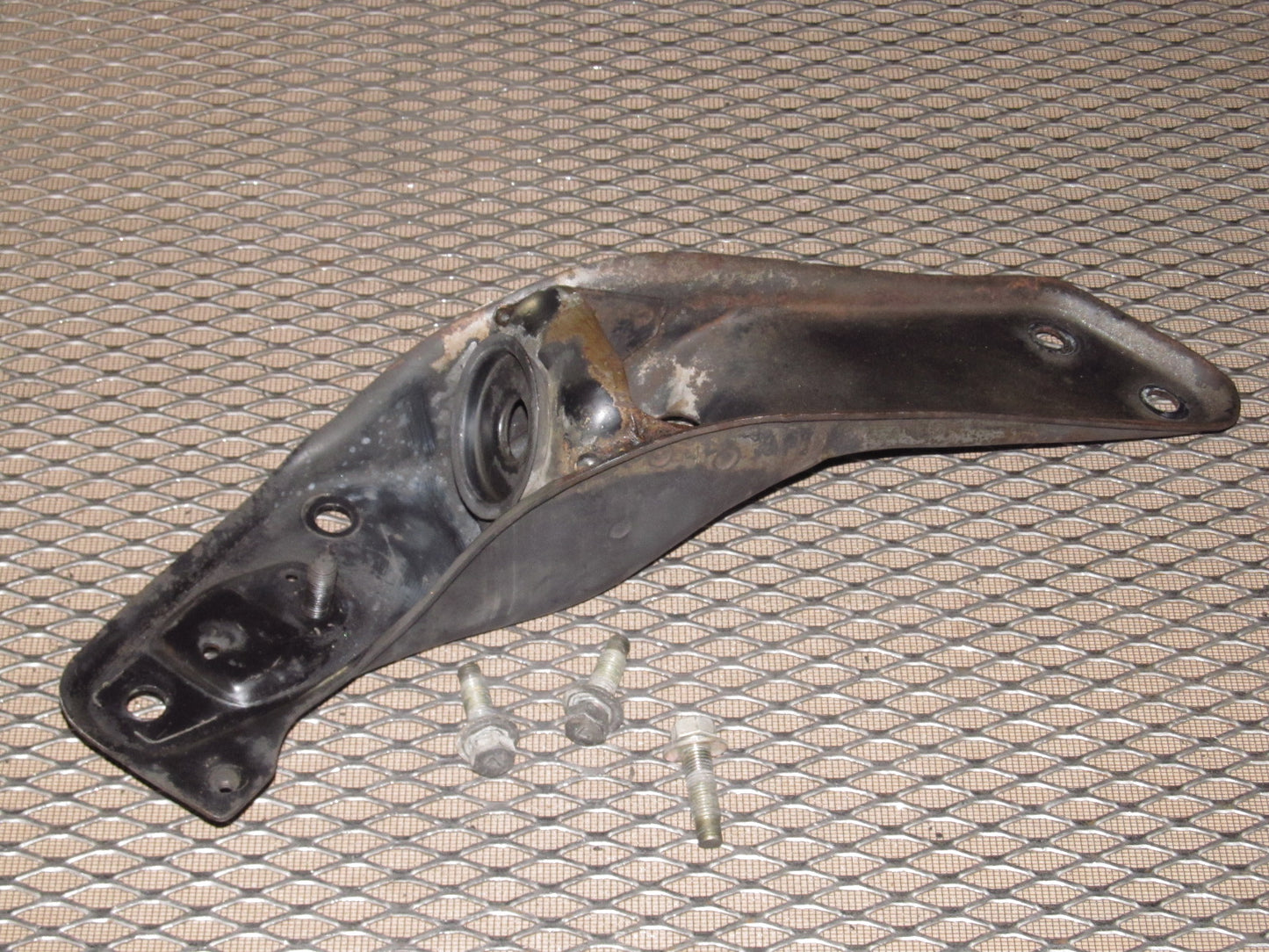 79 80 Datsun 280zx OEM Strut Tension Rod Mounting Bracket - Right