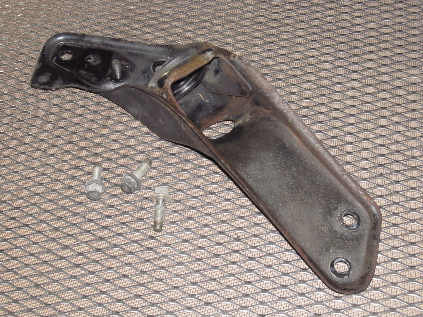 79 80 Datsun 280zx OEM Strut Tension Rod Mounting Bracket - Right
