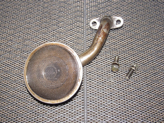 77 78 Datsun 280z OEM L28E Engine Oil Pump Screen Pick Up Tube