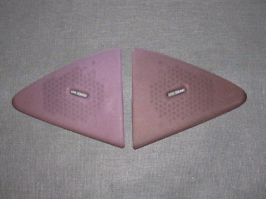 86 87 88 Toyota Supra OEM Door Speaker Grille - Set