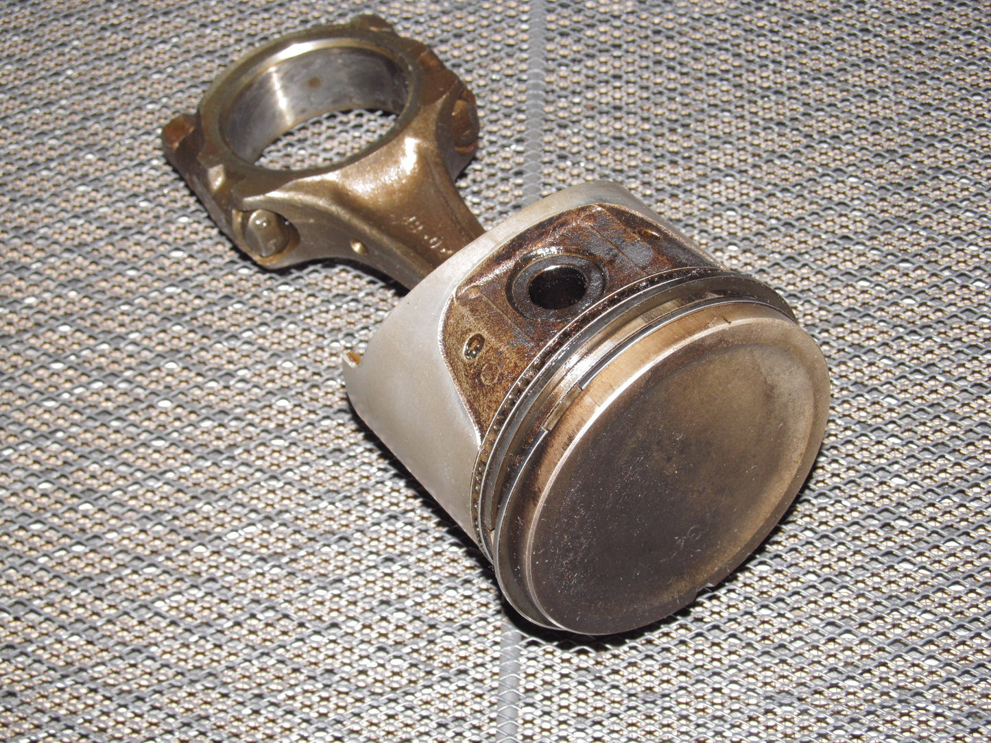 77 78 Datsun 280z OEM L28E Dish Piston & Connecting Rod - N42