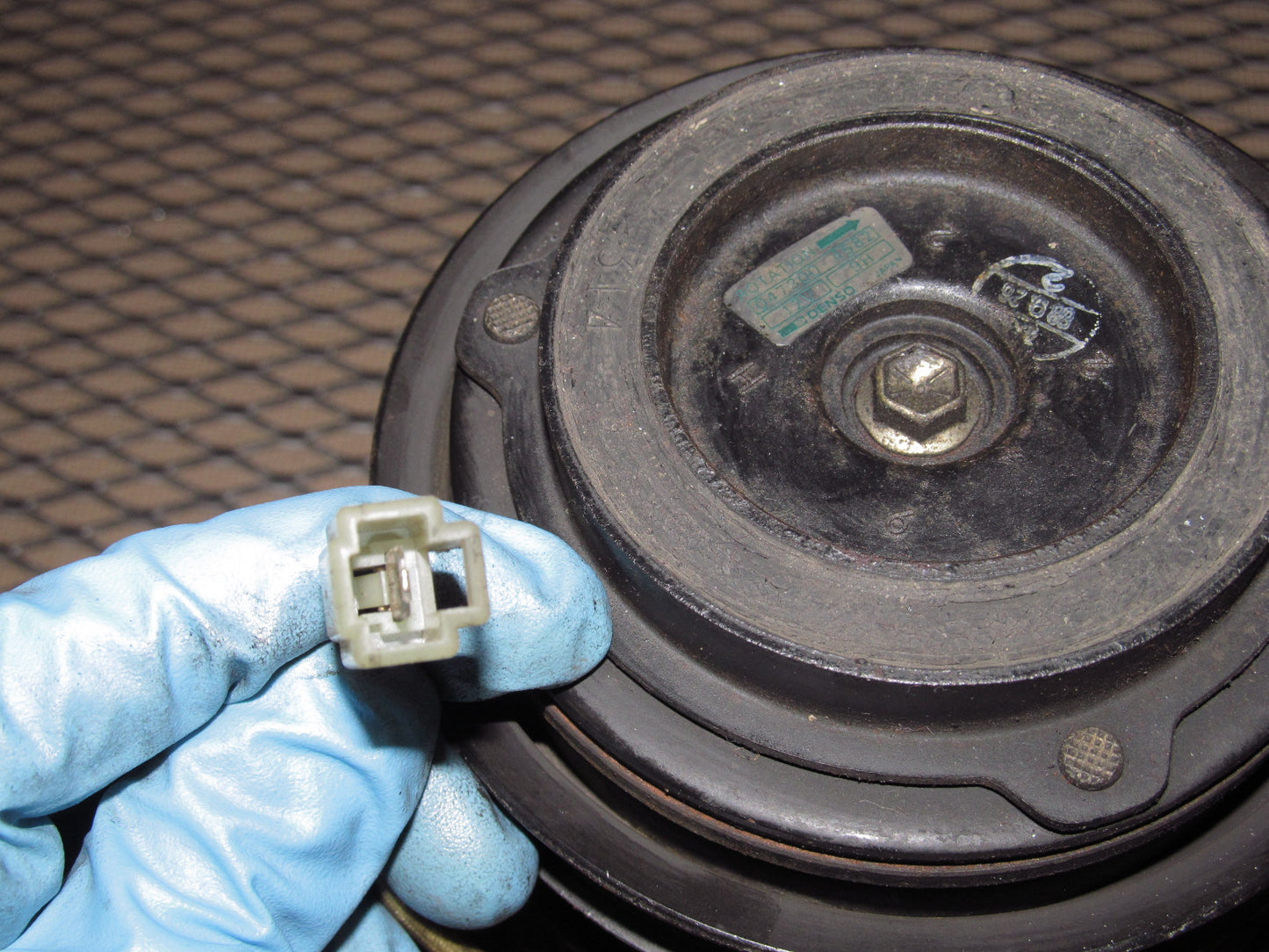 89 90 91 92 Toyota Supra OEM A/C Compressor & Clutch