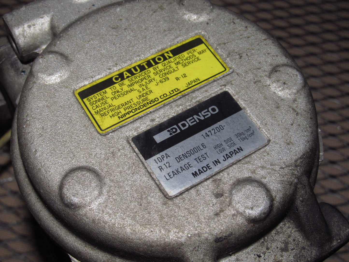 89 90 91 92 Toyota Supra OEM A/C Compressor & Clutch