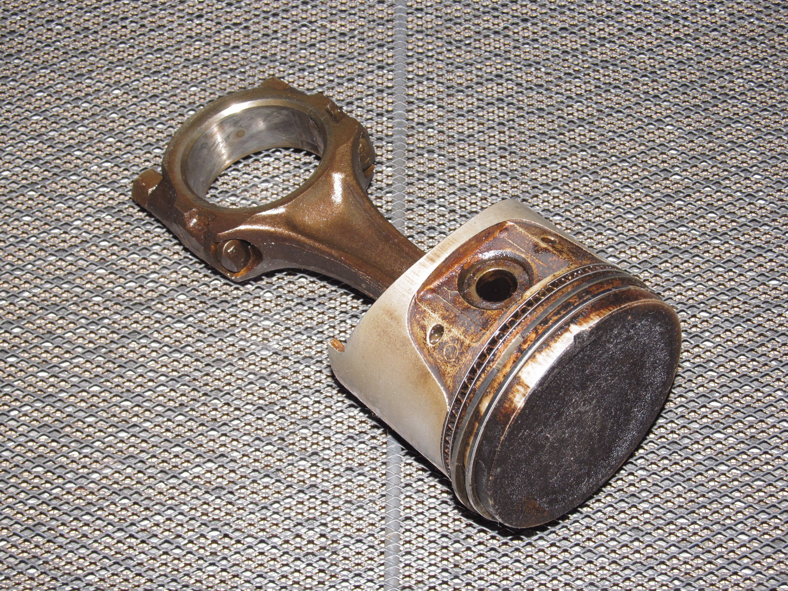 77 78 Datsun 280z OEM L28E Dish Piston & Connecting Rod - N42