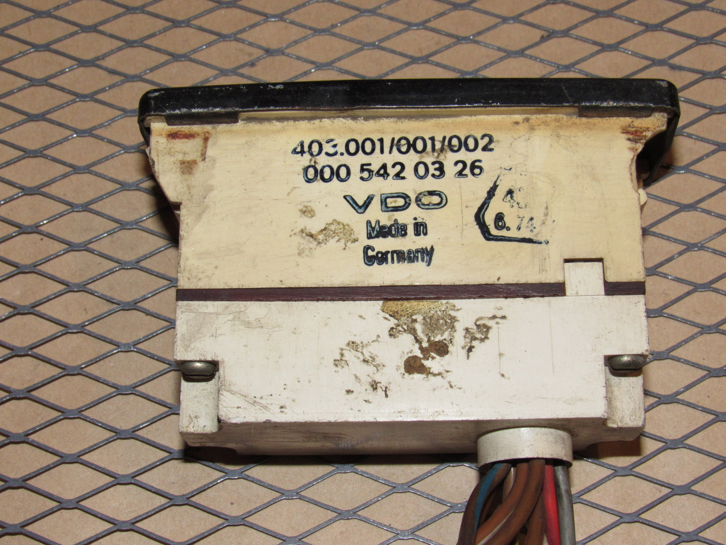 77-95 Mercedes Benz T1 Van OEM A/T Shifter Indicator & Light Lamp