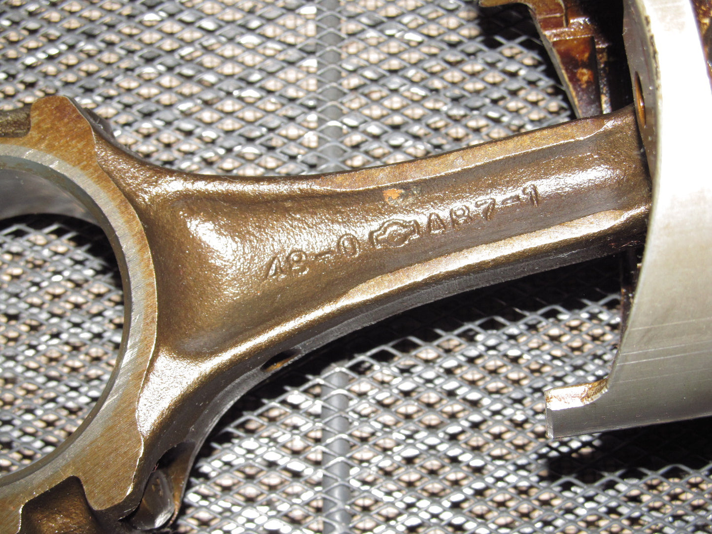 77 78 Datsun 280z OEM L28E Dish Piston & Connecting Rod - N42