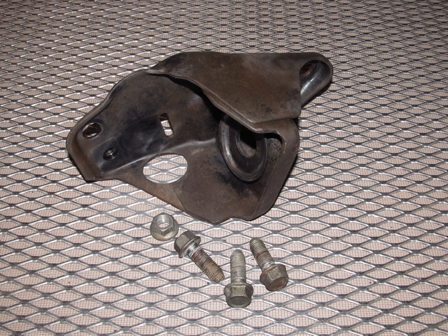 81-83 Mazda RX7 OEM Front Control Strut Rod Bracket - Right