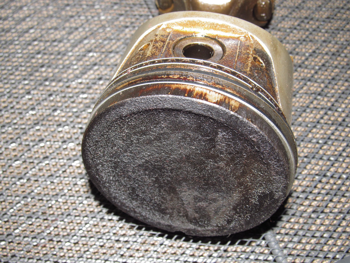 77 78 Datsun 280z OEM L28E Dish Piston & Connecting Rod - N42