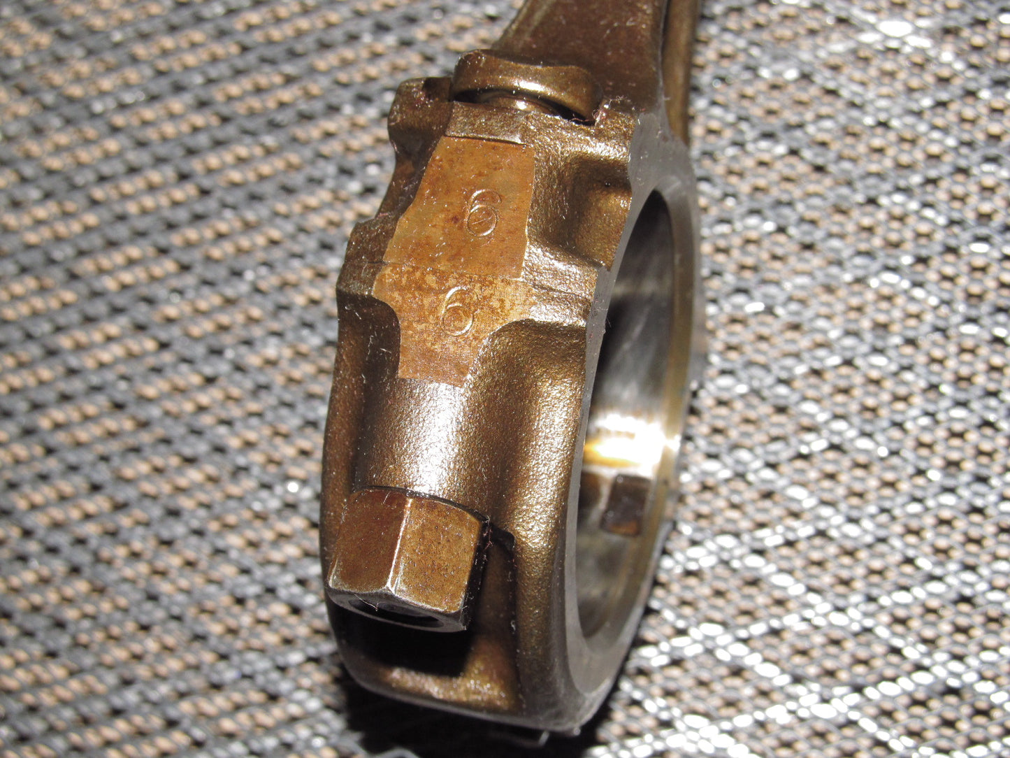 77 78 Datsun 280z OEM L28E Dish Piston & Connecting Rod - N42