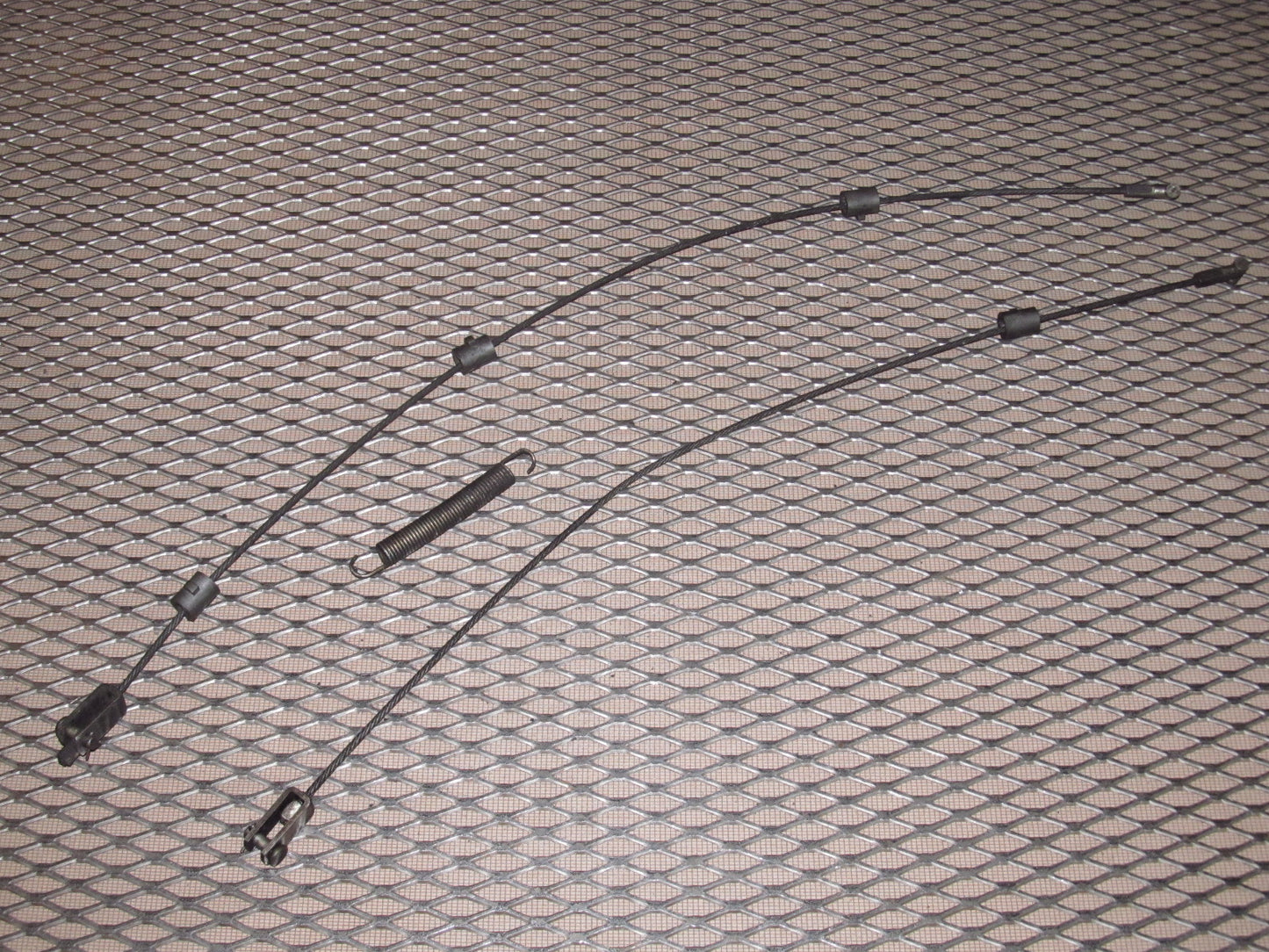 81-83 Mazda RX7 OEM Drum Brake Parking Cable - Intermediate