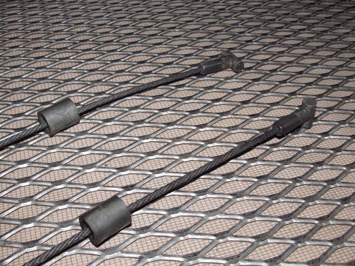 81-83 Mazda RX7 OEM Drum Brake Parking Cable - Intermediate