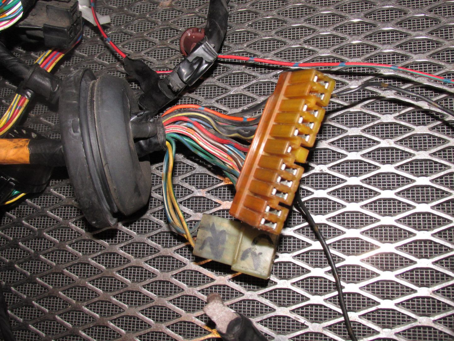 84 85 Mazda RX7 OEM Engine Computer & Headlight Wiring Harness