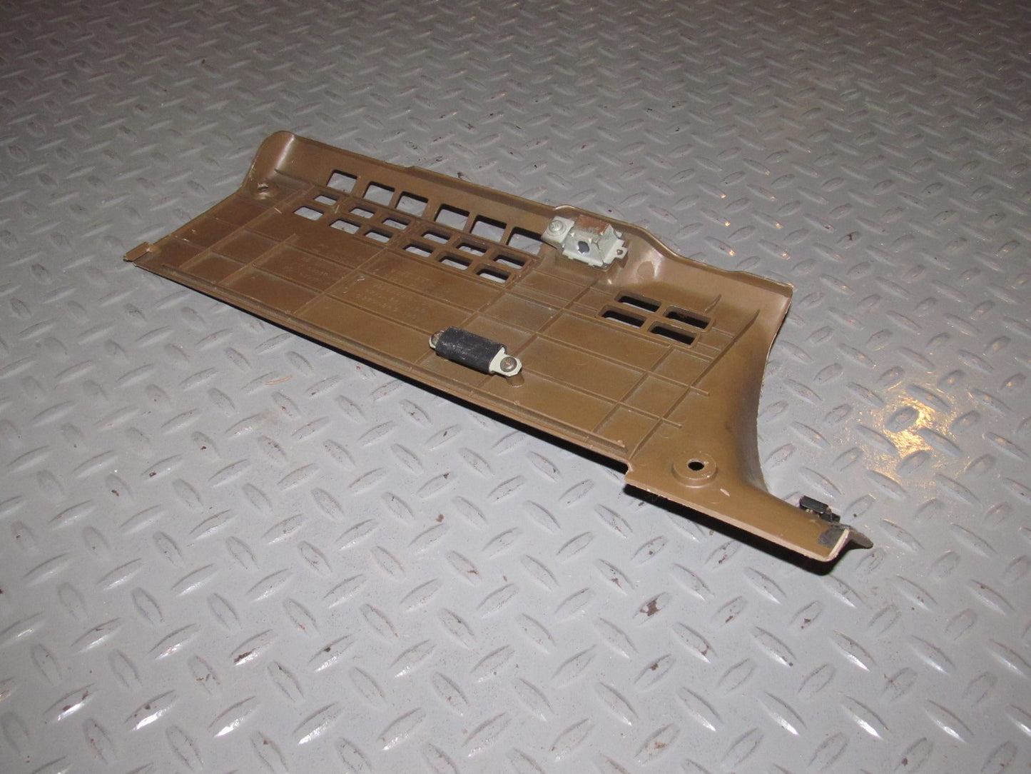 87 88 89 Nissan 300zx OEM Glove Box Under Cover Panel & Light