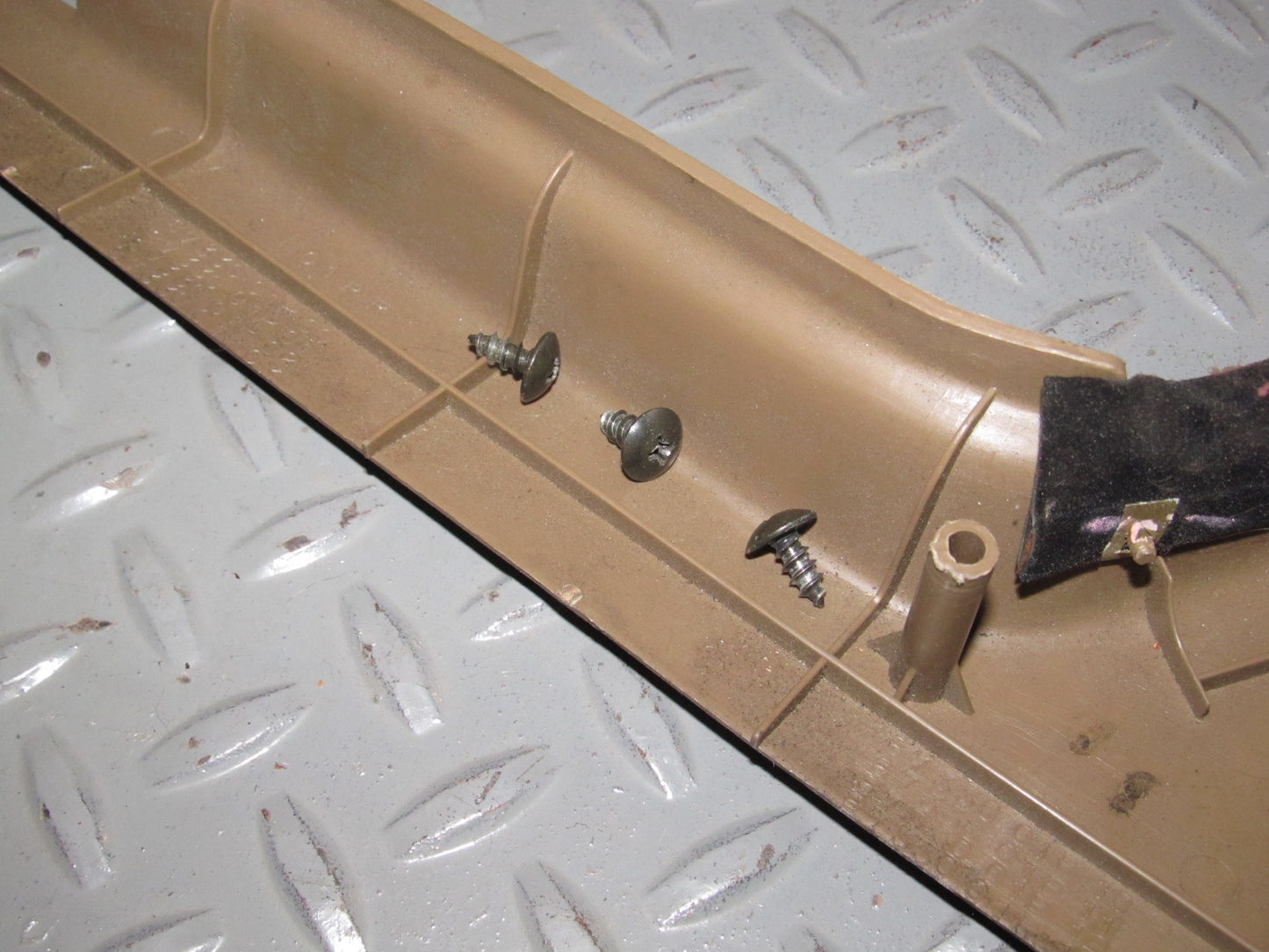 87 88 89 Nissan 300zx OEM Front Seat Track Side Cover Panel - Right