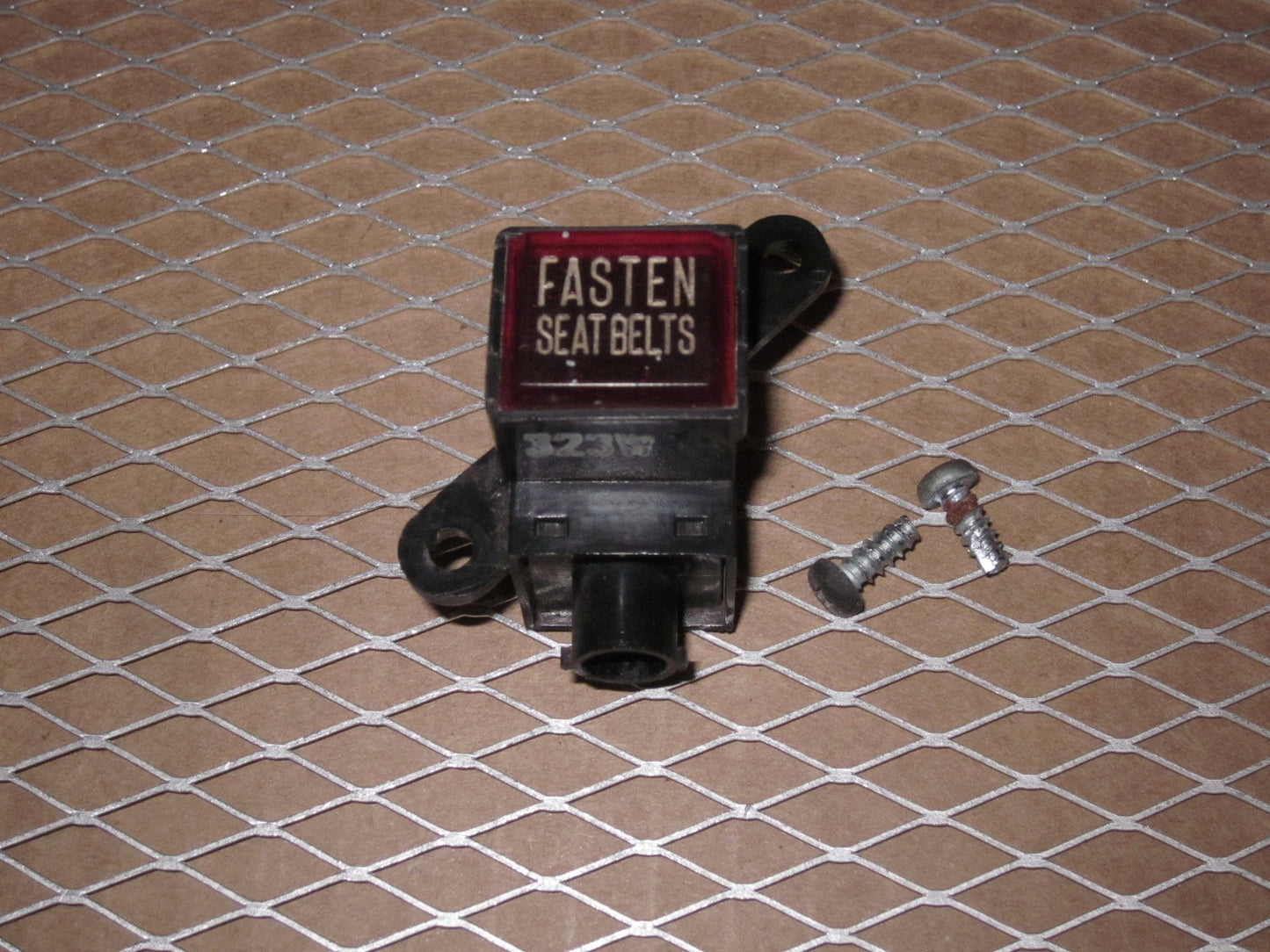 72 73 Datsun 240z OEM Fasten Seat Belts Light Lamp Lens Housing