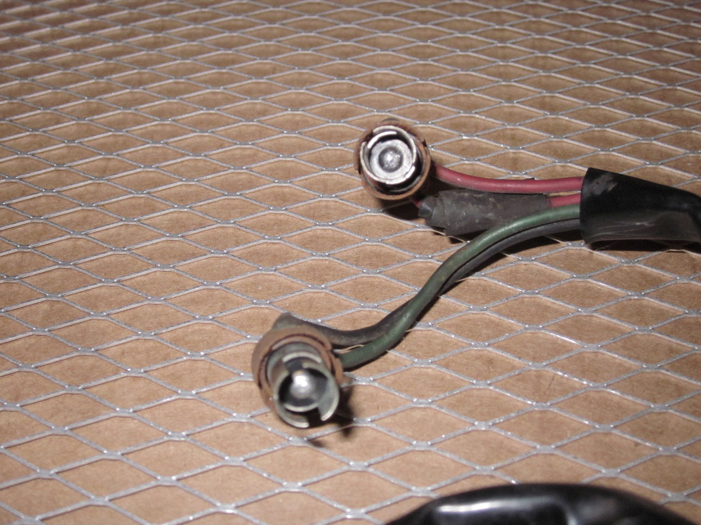 72 73 Datsun 240z OEM Fasten Seat Belts & Choke Light Bulb Socket