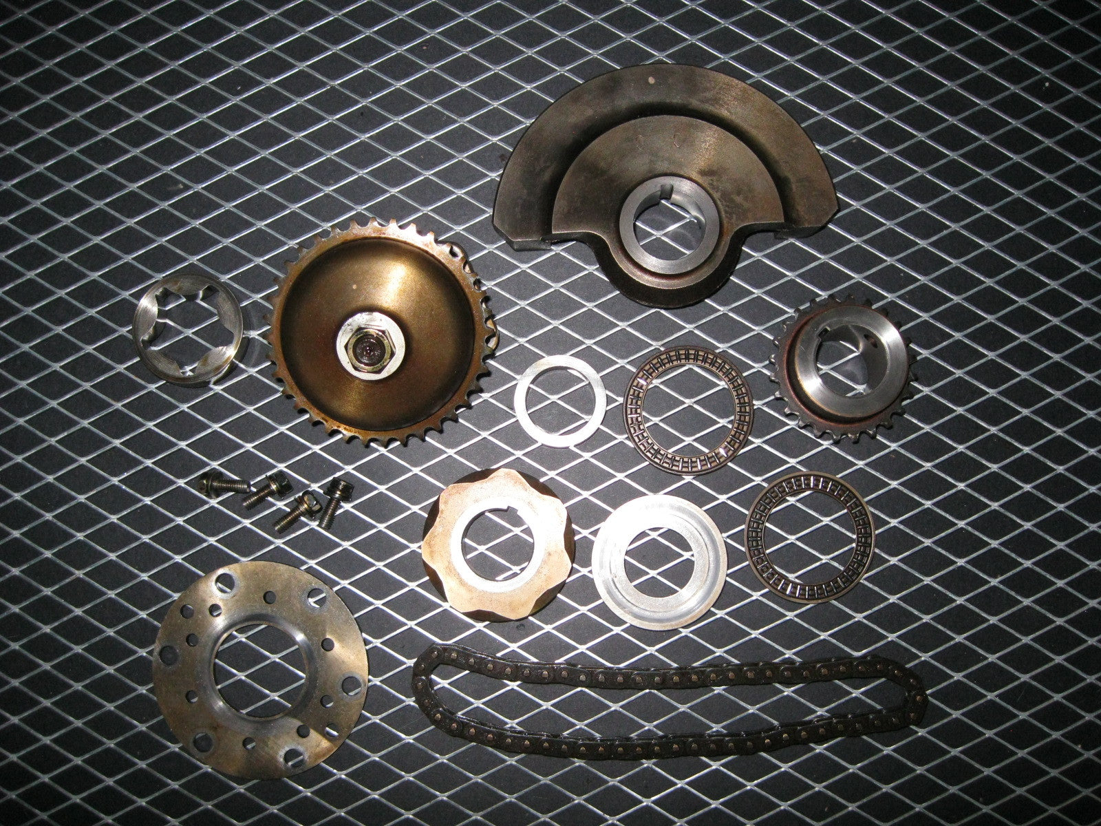 04 05 06 07 08 Mazda RX8 JDM 13B Renesis OEM Weight Sprocket Bearing Washer & Chain