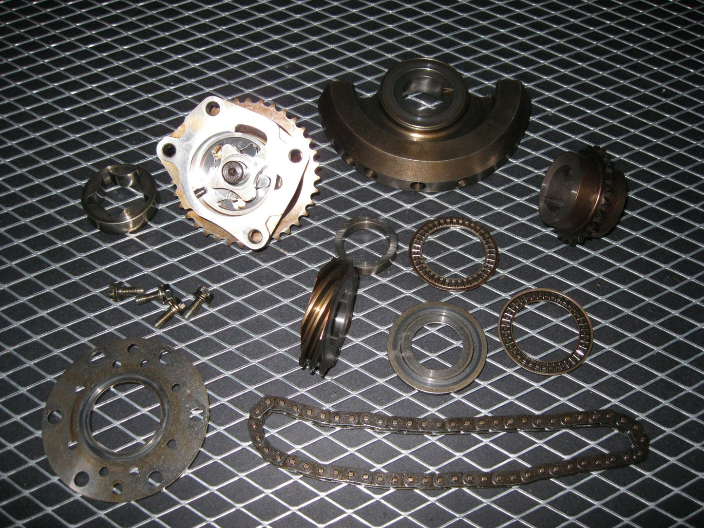 04 05 06 07 08 Mazda RX8 JDM 13B Renesis OEM Weight Sprocket Bearing Washer & Chain